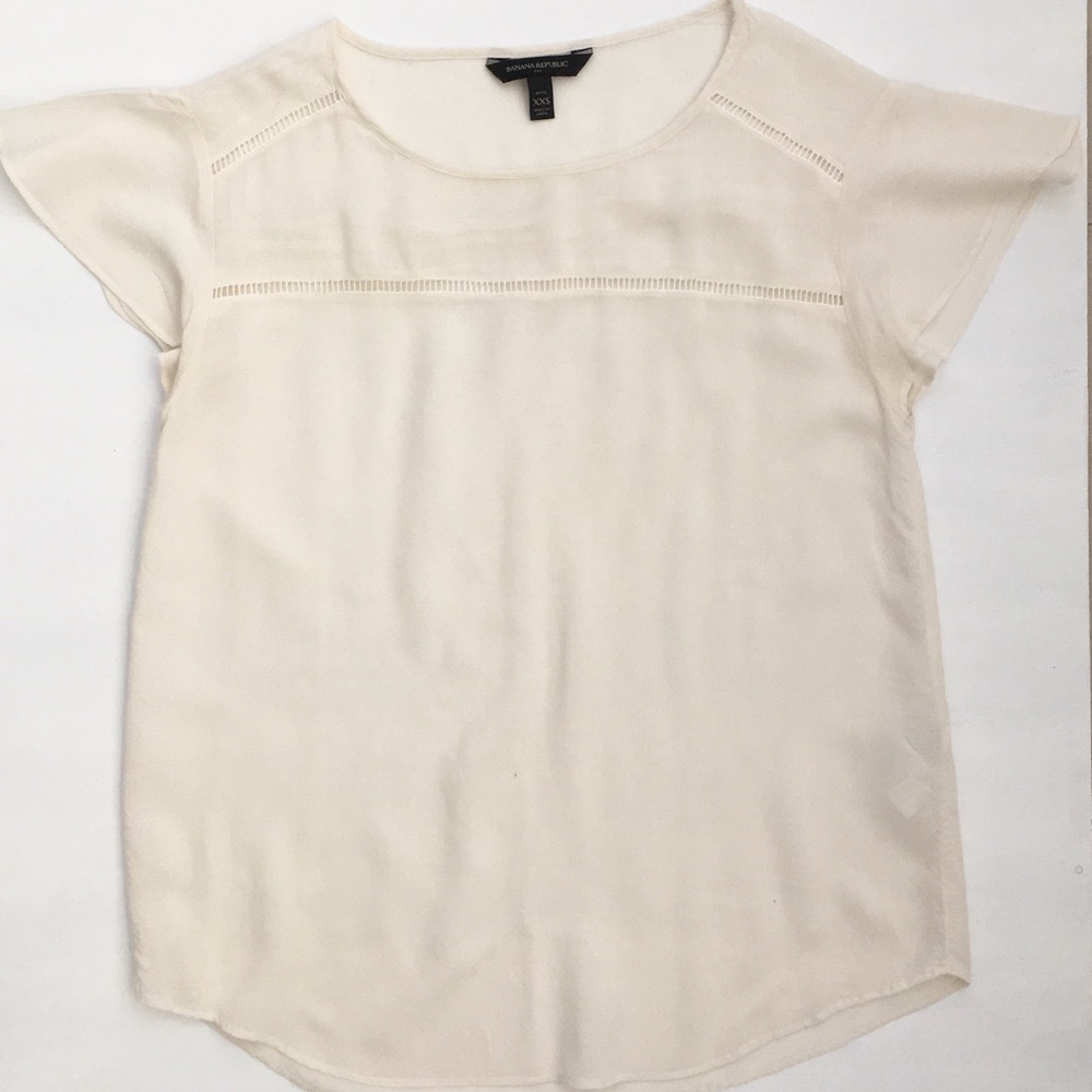 Banana Republic Cream Blouse